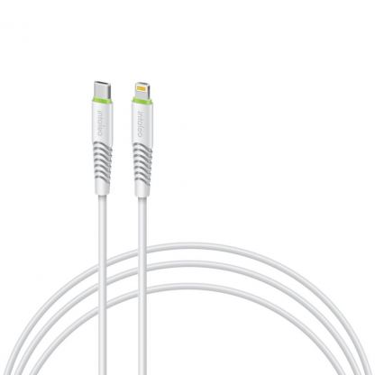 Дата кабель USB Type-C to Lightning 18W 1,2m CBFLEXTL1 white Intaleo (1283126504099)