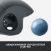 Мышка Logitech Ergo M575 Wireless Trackball Graphite (910-005872)