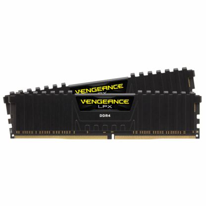 Модуль пам'яті для комп'ютера DDR4 32GB (2x16GB) 3600 MHz Vengeance LPX Black Corsair (CMK32GX4M2D3600C18)