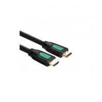 Кабель мультимедийный HDMI to HDMI 1.0m HD101 Round (Yellow/Black) Ugreen (10115)