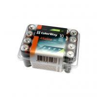 Батарейка ColorWay AA LR6 Alkaline Power (лужні) * 24 plastic box (CW-BALR06-24PB)