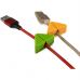 Держатель для кабеля Extradigital CC-965 Cable Clips, Green/Orange (KBC1802)