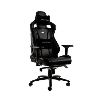 Кресло игровое Noblechairs Epic Series Black/Gold (NBL-PU-GOL-002)