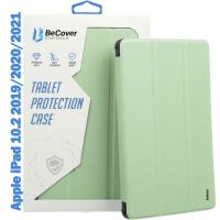 Чехол для планшета BeCover Tri Fold Soft TPU mount Apple Pencil Apple iPad 10.2 2019/2020/2021 Light Green (708458)