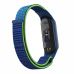 Ремешок для фитнес браслета Armorstandart нейлоновый для Xiaomi Mi Band 7/6/5/4 Blue/Green (ARM67844)