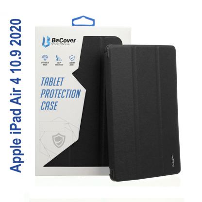 Чехол для планшета BeCover Tri Fold Soft TPU Silicone Apple iPad Air 4 10.9 2020/2021 Black (706869)