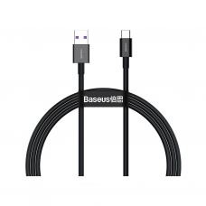 Дата кабель USB 2.0 AM to USB-C 2.0m 3A Black Baseus (CATYS-A01)