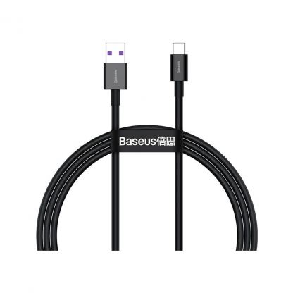 Дата кабель USB 2.0 AM to USB-C 2.0m 3A Black Baseus (CATYS-A01)