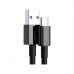 Дата кабель USB 2.0 AM to USB-C 2.0m 3A Black Baseus (CATYS-A01)