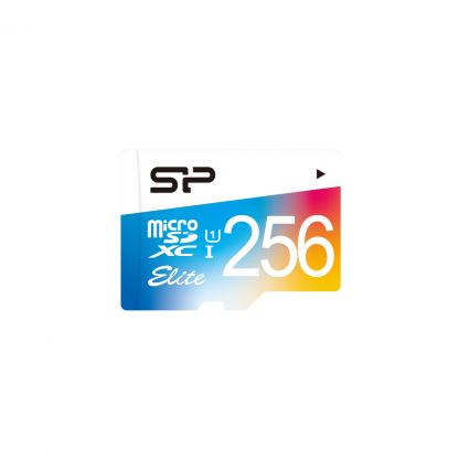 Карта памяти Silicon Power 256Gb microSDXC class 10 UHS-I U1 (SP256GBSTXBU1V10SP)