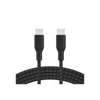 Дата кабель USB-C to USB-C 2.0m 100W black Belkin (CAB014BT2MBK)