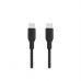 Дата кабель USB-C to USB-C 2.0m 100W black Belkin (CAB014BT2MBK)