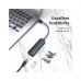Концентратор Vention USB 2.0 to 3хUSB 2.0 + RJ45 100M Ethernet (CHPBB)