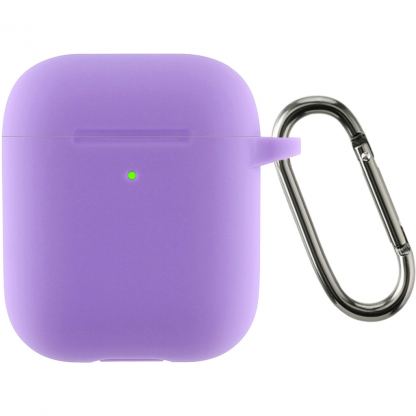 Чохол для навушників Armorstandart Ultrathin Silicone Case With Hook для Apple AirPods 2 Purple (ARM59690)