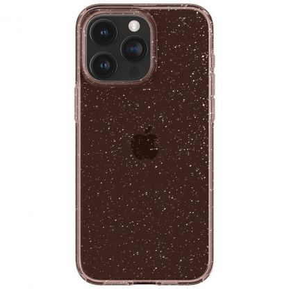 Чохол до мобільного телефона Spigen Apple iPhone 15 Pro Liquid Crystal Glitter Rose Quartz (ACS06702)