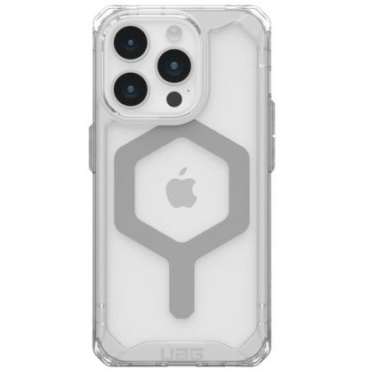 Чехол для мобильного телефона UAG Apple Iphone 15 Pro Plyo Magsafe Ice/Silver (114286114333)