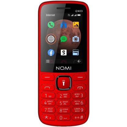 Мобильный телефон Nomi i2403 Red