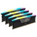 Модуль памяти для компьютера DDR5 96GB (4x24GB) 6000 MHz Vengeance RGB Black Corsair (CMH96GX5M4B6000C30)