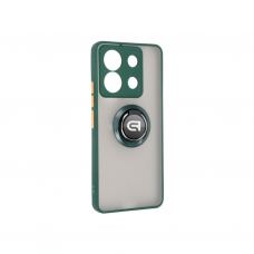 Чехол для мобильного телефона Armorstandart Frosted Matte Ring Xiaomi Redmi Note 13 Pro 5G / Poco X6 5G Dark Green (ARM72725)