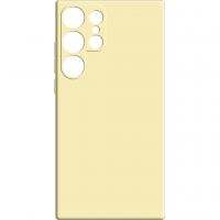 Чехол для мобильного телефона MAKE Samsung S24 Ultra Silicone Yellow (MCL-SS24UYE)