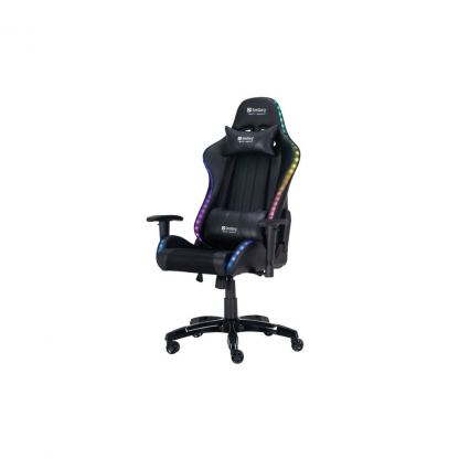 Кресло игровое Sandberg Commander RGB Black (640-94)