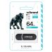 USB флеш накопитель Wibrand 64GB Panther Black USB 2.0 (WI2.0/PA64P2B)