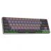Клавиатура GamePro MK122R Red Swich Low Profile Wireless Dark Gray (MK122R)