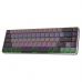Клавиатура GamePro MK122R Red Swich Low Profile Wireless Dark Gray (MK122R)