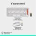 Комплект Logitech POP Icon Combo Bluetooth UA Off-White (920-013141)