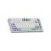 Клавіатура Aula F75 Gasket Greywood V3 switch Hot-Swap PBT Wireless/Bluetooth/USB White (6948391208640)