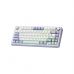 Клавіатура Aula F75 Gasket Greywood V3 switch Hot-Swap PBT Wireless/Bluetooth/USB White (6948391208640)