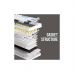 Клавіатура Aula F75 Gasket Greywood V3 switch Hot-Swap PBT Wireless/Bluetooth/USB White (6948391208640)