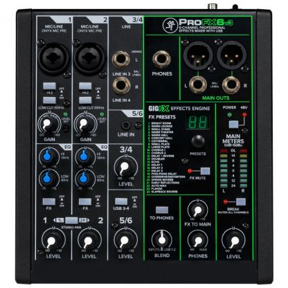 Микшерный пульт Mackie PROFX6V3 (229432)