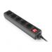 Сетевой фильтр питания REAL-EL RS-PROTECT M 10m, black (EL122300037)