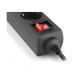 Сетевой фильтр питания REAL-EL RS-PROTECT M 10m, black (EL122300037)