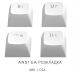 Клавиатура Dark Project ALU87 Daylight ABS RGB Mech G3MS Zircon White/Grey (DPKB_DAYLIGHT_87_ANSI_UA)