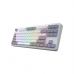 Клавиатура Hator Rockfall 3 Mecha TKL QMK/VIA Orange Wireless White (HTK851UA)