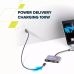 Концентратор Canyon hub DS-4 3in1 USB-C Grey (CNS-TDS4)