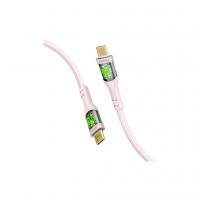 Дата кабель USB-C to USB-C 2.0m Promate (transline-cc200.pink)