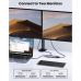 Концентратор Ugreen USB3.1 Type-C to HDMI/VGA/USB 3.0х3/RJ45/SD/TF/PD/35мм TRRS 100W 10-in-1 (15601)