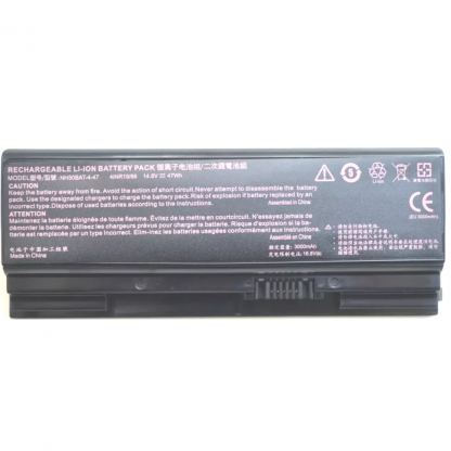 Аккумулятор для ноутбука Clevo Dream Machines NH50BAT-4, 3000mAh (47Wh), 4cell, 14.8V, Li-ion AlSoft (A47978)