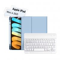 Чохол до планшета BeCover with keyboard Apple iPad Mini 6 2021 Light Blue (712989)