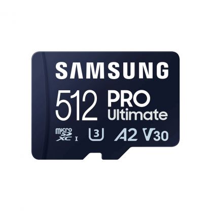 Карта памяти Samsung 512GB microSDXC class 10 UHS-I U3 V30 A2 Pro Ultimate (MB-MY512SA/WW)