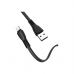Дата кабель USB 2.0 AM to Micro 5P 1.0m 2.4A TPE X40 black HOCO (6931474711670)