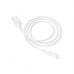 Дата кабель USB 2.0 AM to Lightning 1.0m 2.4A PVC BX43 white BOROFONE (6931474735584)