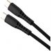 Дата кабель USB-C to USB-C 2.0m 240W Chip Silicon Black Vinga (VCDCCC2242SB)