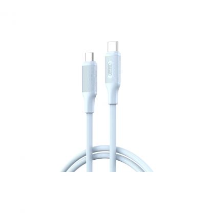 Дата кабель USB-C to USB-C 1.0m XO (NB-Q265B-CC.blue)