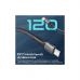 Дата кабель USB-C to USB-C 1.2m 60W PD FletchLink-CC black Promate (fletchlink-cc.black)