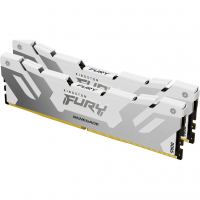 Модуль памяти для компьютера DDR5 48GB (2x24GB) 8000 MHz Renegade White/Silver Kingston Fury (ex.HyperX) (KF580C38RWK2-48)