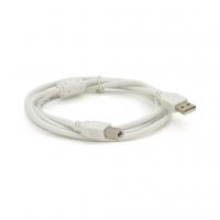 Кабель для принтера USB 2.0 AM/BM 0.8m ferrite white Voltronic (YT-AM/BM-0.8W)